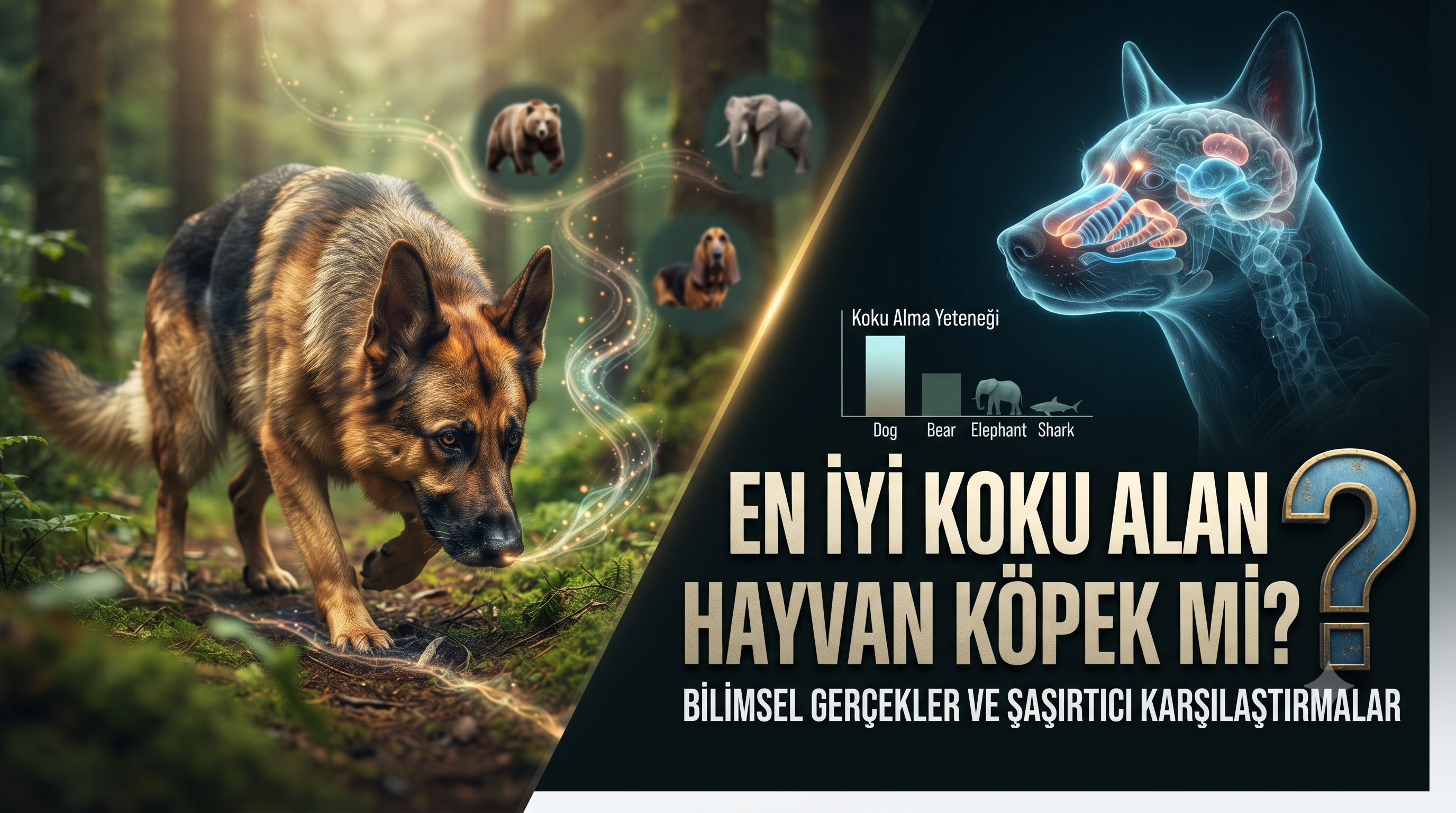 En İyi Koku Alan Hayvan Köpek mi?